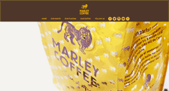 Desktop Screenshot of marleycoffee.com